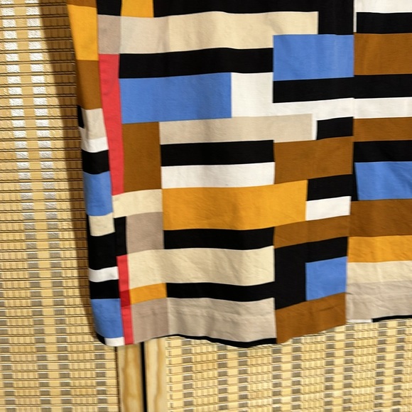 New York & Company Stretch Color Block Multicolored Pencil Skirt 18 - Picture 10 of 16